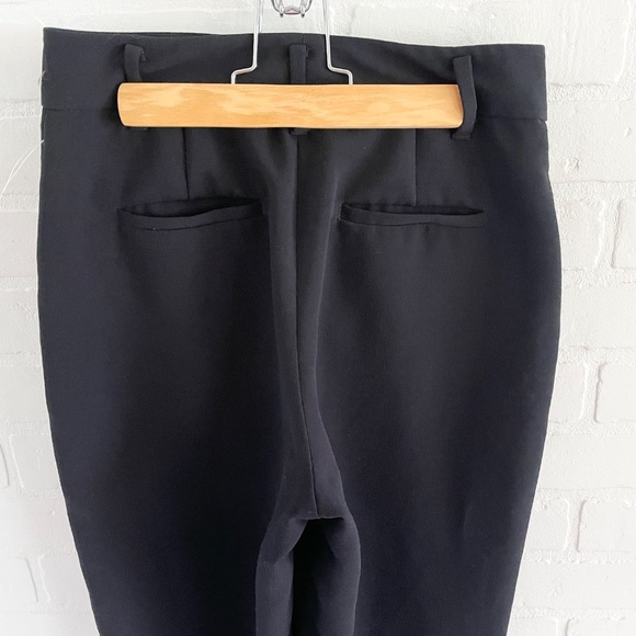 Aritzia Wilfred Carrot Pants Crop Ankle Business casual Pockets Black Sz 2 - Picture 7 of 13